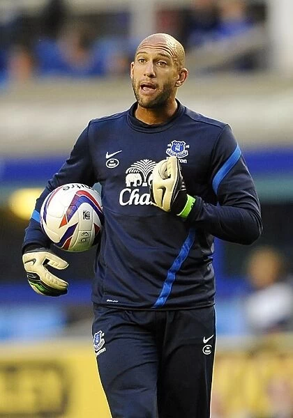 Tim Howard's Shining Performance: Everton's 5-0 Capital One Cup Victory over Leyton Orient (29-08-2012)