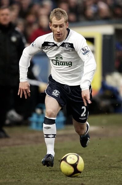 Tony Hibbert in Action for Everton FC - January 2009