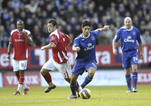 Young Mikel Arteta Shines: Everton's Star Performance at Charlton