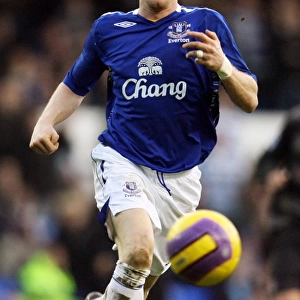 Andrew Johnson in Action: Everton Football Club, 2007-08 Season