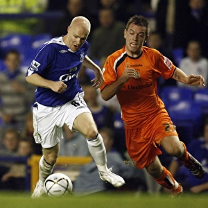 Andy Johnson's Determination: Everton vs. Luton Town, Goodison Park, 24/10/06