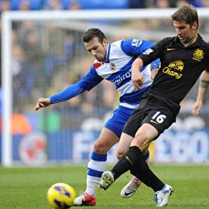Battle for the Ball: Le Fondre vs. Hitzlsperger - Reading vs. Everton (17-11-2012, Barclays Premier League)