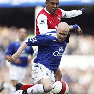 A Clash of Stars: Everton vs Arsenal - Andrew Johnson vs Gilberto Silva