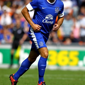 Darron Gibson Stars in Everton's Victory at Keith Southern's Testimonial: Everton vs. Blackpool at Bloomfield Road