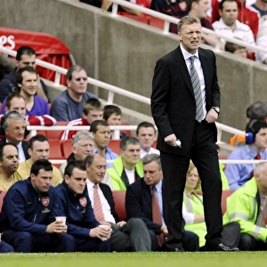David Moyes and Everton Face Off Against Arsenal in Barclays Premier League, Emirates Stadium (April 5, 2008)