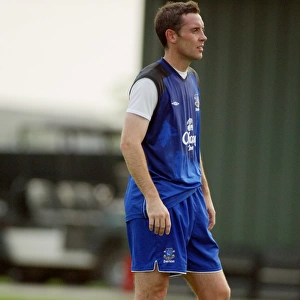 David Weir at Copa De Tejas Training, 2004 - Everton FC