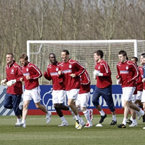 Everton FC: England Training, London Colney, March 2009