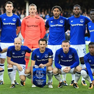 Everton FC: Europa League Play-Off - Team Gathering at Goodison Park vs Hajduk Split