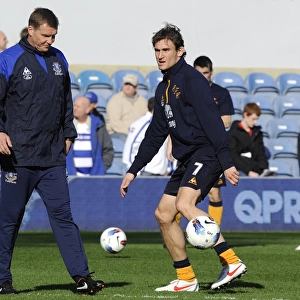 Everton FC: Nikica Jelavic and Team-Mates Gear Up for Queens Park Rangers Showdown (BPL 2012)