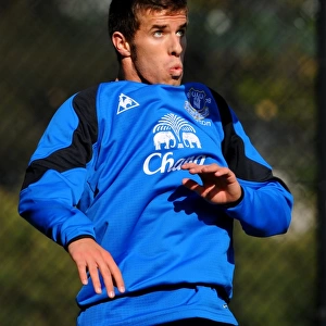 Everton Football Club: Focus on Joao Silva in Training