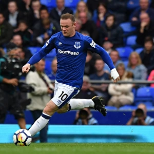 Everton vs Burnley: Wayne Rooney at Goodison Park