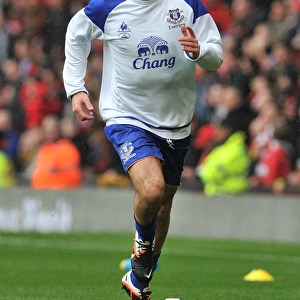 Everton's Darron Gibson: Focused and Ready at Old Trafford - Pre-Game Ritual vs Manchester United (April 2012, Premier League)