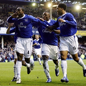 Everton's Double Victory: Joseph Yobo Scores the Decisive Goal Against Chelsea (17/12/06)