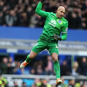 Everton's Epic Triumph: Tim Howard's Unforgettable Performance in Everton's 3-2 Victory Over Swansea City (22-03-2014, Goodison Park)