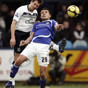 Everton's FA Cup Battle: Phil Jagielka vs. Gareth Evans at Macclesfield Town (03/01/09)
