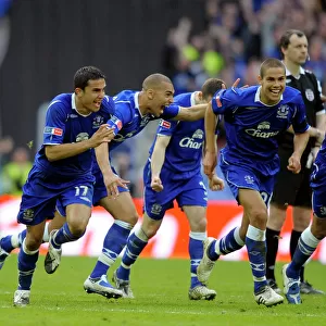 Everton's FA Cup Triumph: Everton vs Manchester United - Wembley Semi-Final Victory (19/4/09)