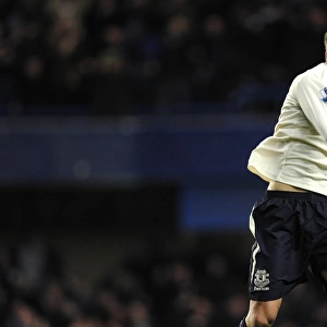 Everton's Phil Neville: Euphoric Moment as Jermaine Beckford Scores Equalizer Against Chelsea (December 4, 2010)