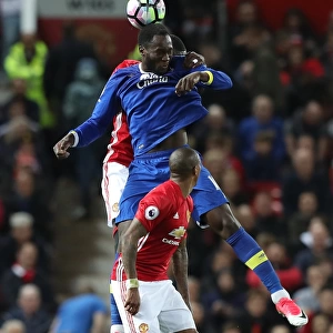 Everton's Romelu Lukaku vs. Manchester United's Eric Bailly: A Premier League Rivalry at Old Trafford