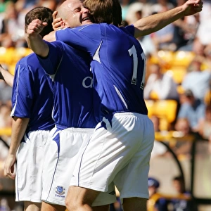 Everton's Unforgettable Goal Celebration: Kilbane and Carsley's Emotional Moment