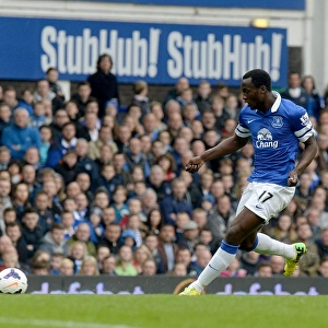 Everton's Unforgettable Victory: Romelu Lukaku Shines in 2-0 Win Over Manchester United (April 21, 2014 - Goodison Park)