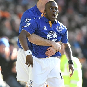 FA Cup Photographic Print Collection: FA Cup - Round 5 - Everton v Blackpool - 18 February 2012