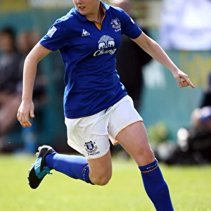 FA WSL Showdown at Arriva Stadium: Alex Greenwood in Action - Everton Ladies vs. Lincoln Ladies (6 May 2012)