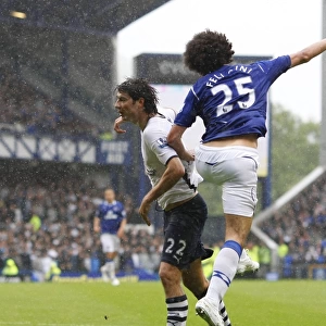 Season 08-09 Framed Print Collection: Everton v Tottenham Hotspur