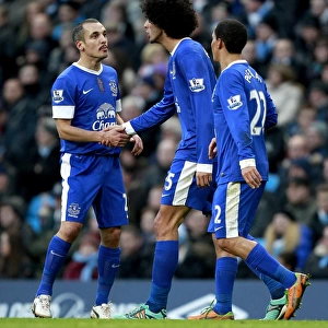 Fellaini's Stunner: Dramatic Equalizer for Everton Against Manchester City (1-1)