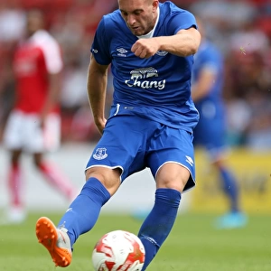 Gerard Deulofeu in Action: Everton's Pre-Season Friendly vs Swindon Town at The County Ground