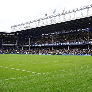 Grand Overview: Everton Football Club's Home at Goodison Park