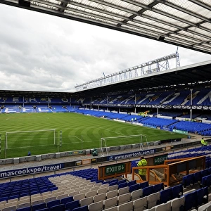 A Grandstand View of Everton's Iconic Home: Goodison Park