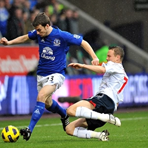 Premier League Photographic Print Collection: 13 February 2011 Bolton Wanderers v Everton