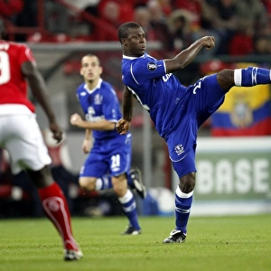 Intense Clash: Yakubu vs. Sarr - Standard Liege vs. Everton UEFA Cup First Round