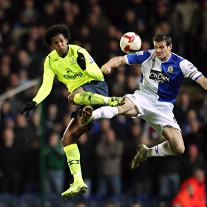 Intense Rivalry: Jo vs Nelsen - Blackburn vs Everton, Barclays Premier League (April 3, 2009)