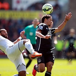 Intense Rivalry: Williams vs. Pienaar - Swansea City vs. Everton, Premier League: A Battle for Supremacy
