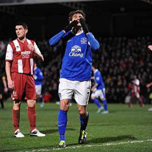 Jelavic's Opening Strike: Everton's Thrilling 5-1 FA Cup Victory over Cheltenham Town (January 7, 2013)
