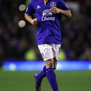 Landon Donovan in Action: Everton FC vs Bolton Wanderers (04 January 2012)