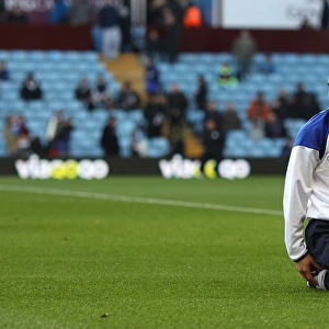 Landon Donovan at Villa Park: Everton vs Aston Villa, Barclays Premier League (January 14, 2012)