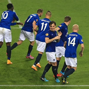 Leighton Baines Penalty: Everton's Europa League Victory over VfL Wolfsburg