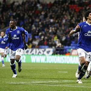 Marouane Fellaini Scores First Everton Goal Against Bolton Wanderers in Barclays Premier League (2008)