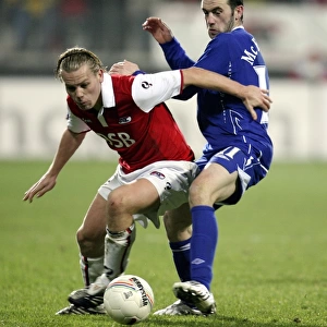 McFadden vs. Vormer: Everton's Battle in the UEFA Cup Against AZ Alkmaar, 2007