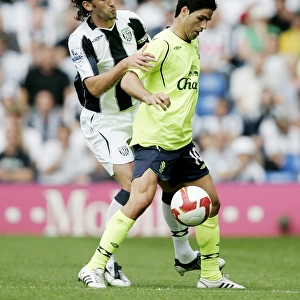 Mikel Arteta vs. Jonathan Greening: A Battle at The Hawthorns - West Bromwich Albion vs. Everton, August 2008
