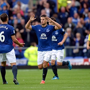 Mirallas Strikes First: Everton's Victory Moment vs. Chelsea (30-8-2014)