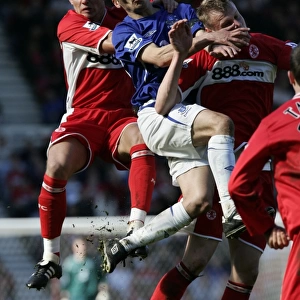 Osman vs Cattermole and Wheater: Intense Rivalry Unfolds at The Riverside Stadium - Everton vs Middlesbrough, FA Barclays Premiership, 2005-06