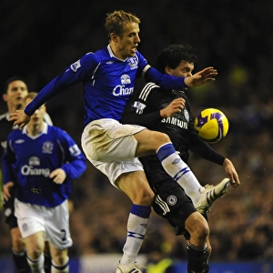 Phil Neville vs Michael Ballack: Clash of the Titans - Everton vs Chelsea, Barclays Premier League, 2008-09