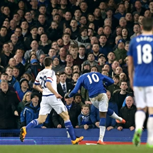 Romelu Lukaku Scores First Goal: Everton vs. Chelsea - Emirates FA Cup Quarterfinal at Goodison Park
