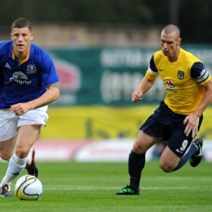 Pre-Season Friendlies Jigsaw Puzzle Collection: 29 July 2011 Oxford United v Everton
