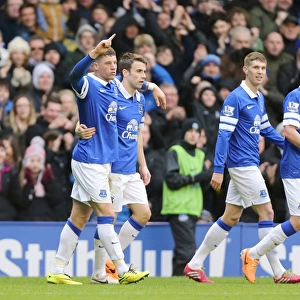 Ross Barkley's Hat-Trick: Everton's Thrilling 3-2 Victory Over Swansea City (22-03-2014)