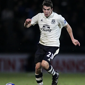 Seamus Coleman Leads Everton in FA Cup Battle against Scunthorpe United (08 January 2011)