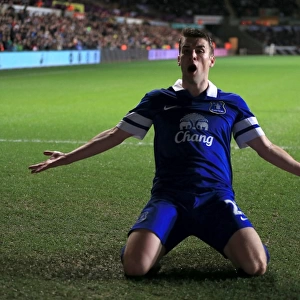 Seamus Coleman's Stunner: Everton's Game-Winning Goal vs. Swansea City (December 22, 2013)